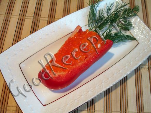 Новогодняя закуска "Морковка"